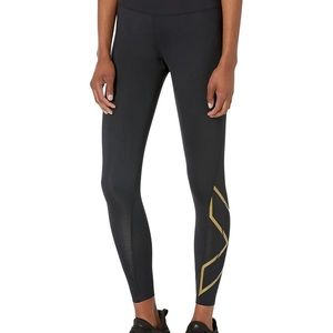 2XU Black Compression Tights Leggings Medium